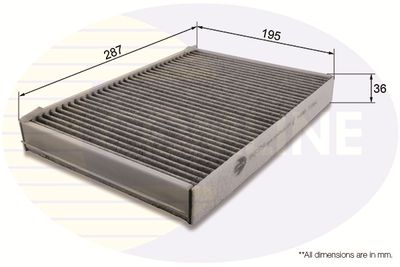 Filter, interior air COMLINE EKF273A