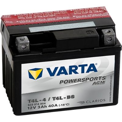 Стартерная аккумуляторная батарея VARTA 503014004I314 для YAMAHA JOG