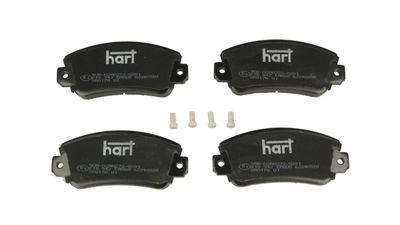 Комплект тормозных колодок, дисковый тормоз HART 215 942 для FIAT 147
