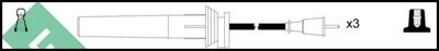 Комплект проводов зажигания LUCAS LUC7226 для MITSUBISHI FTO