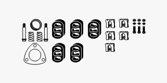 SET MONTARE SISTEM DE ESAPAMENT