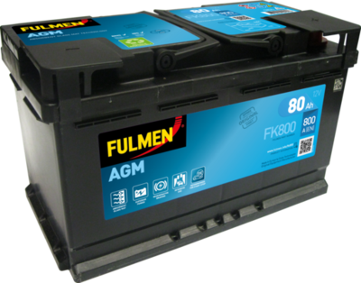 Стартерная аккумуляторная батарея FULMEN FK800 для MERCEDES-BENZ GLB