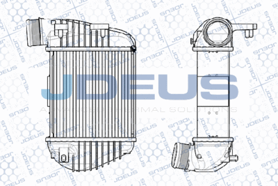 Интеркулер JDEUS RA8010380 для AUDI A6