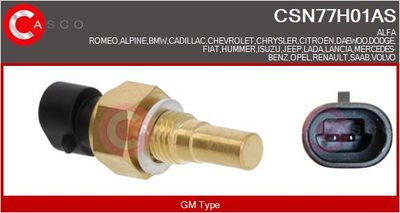 Snímač, teplota chladiva CASCO CSN77H01AS