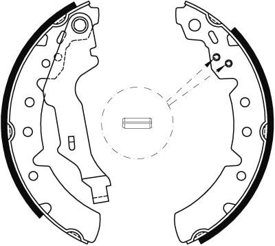 SET SABOTI FRANA TRW GS8603 1