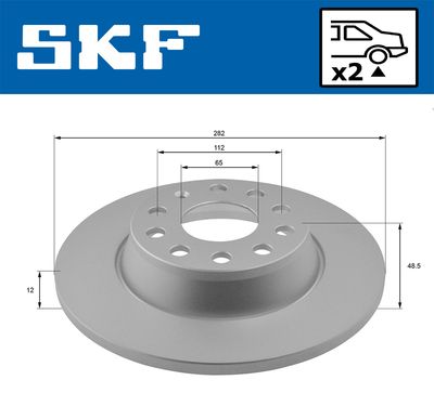 Brake Disc VKBD 90014 S2