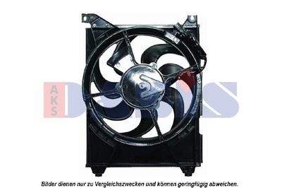 AKS DASIS 568029N Вентилятор системы охлаждения двигателя  для HYUNDAI TRAJET (Хендай Тражет)