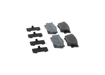 Remblokken set Achter , past: LEXUS ES, HS  TOYOTA AVALON, CAMRY, MARK X ZIO I, RAV 4 III, RAV 4 IV 2.0-3.5 11.05-