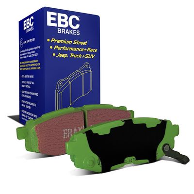 комплект спирачно феродо, дискови спирачки EBC Brakes DP21758