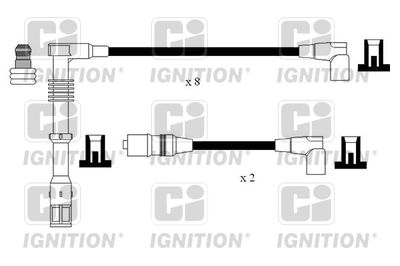 Комплект проводов зажигания QUINTON HAZELL XC1155 для AUDI A6