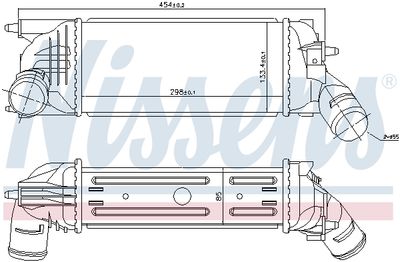 INTERCOOLER COMPRESOR NISSENS 96719 4