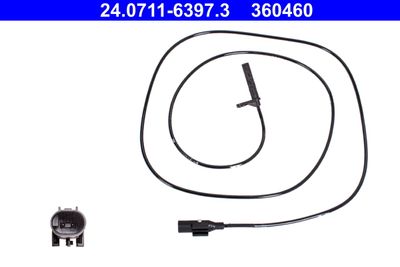Датчик, частота вращения колеса ATE 24.0711-6397.3 для VW CRAFTER