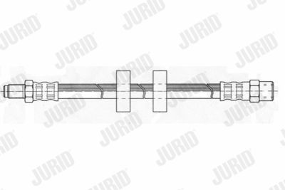 Тормозной шланг JURID 171547J для AUDI QUATTRO