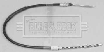 Cable Pull, parking brake Borg & Beck BKB2600