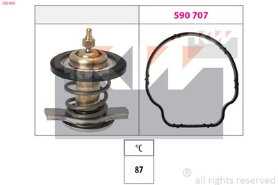 Termostat, środek chłodzący KW 580 805