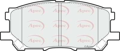 Brake Pad Set APEC PAD1338