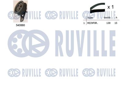 Комплект ремня ГРМ RUVILLE 550309 для ALFA ROMEO SPIDER