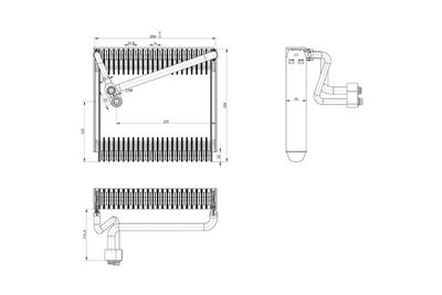 VERDAMPFER KLIMAANLAGE WALKER WEV00064 6