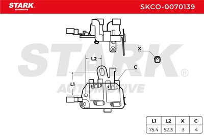 запалителна бобина STARK SKCO-0070139