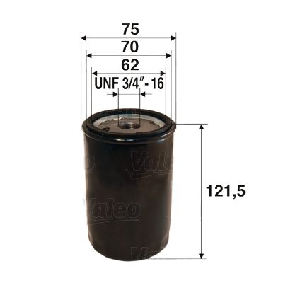 Масляный фильтр VALEO 586052 для DODGE CARAVAN