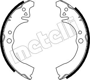 METELLI 53-0035 Ремкомплект барабанных колодок  для TOYOTA DUET (Тойота Дует)
