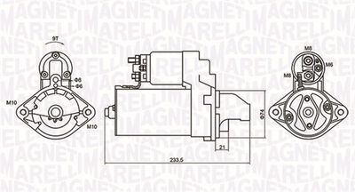 STARTER MAGNETI MARELLI 063721406010 1