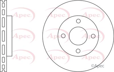 Brake Disc APEC DSK2955