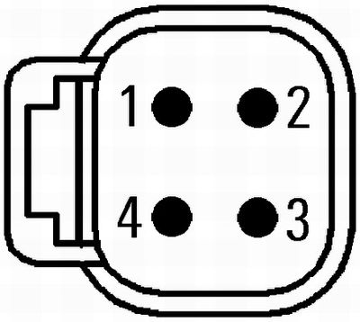 Baglygte HELLA 2VA 012 497-161