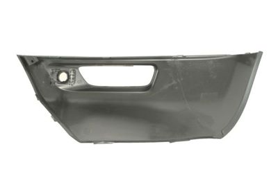 Bumper hoek Voor Rechts (onderste deel, met parkeersensor gaten, zwart) past: LAND ROVER RANGE ROVER SPORT II L494 04.13-10.17