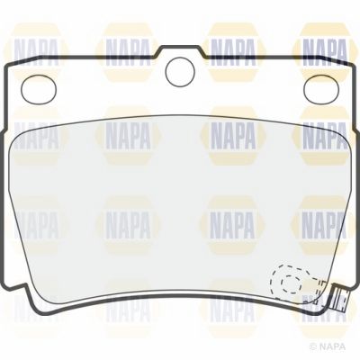 Brake Pad Set NAPA PBP7653