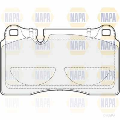 Brake Pad Set NAPA NBP1607