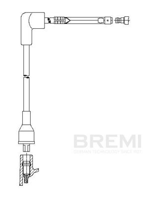 Kabel zapalovací svíčky BREMI 768/33