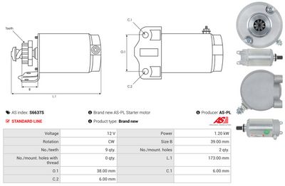 STARTER AS-PL S6637S 4