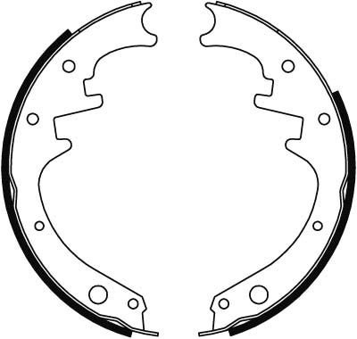 BREMSBACKENSATZ TRW GS8412 1