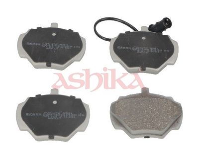 комплект спирачно феродо, дискови спирачки ASHIKA 51-0L-L07