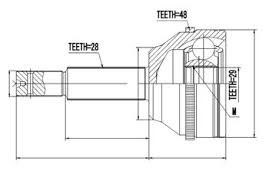 GELENKSATZ ANTRIEBSWELLE