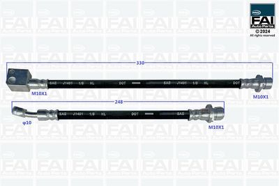 FAI AutoParts Stabdžių žarnelė