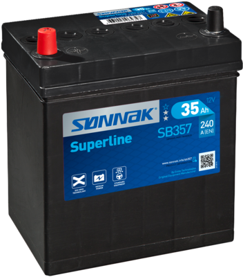 Стартерная аккумуляторная батарея SONNAK SB357 для SUZUKI SUPER