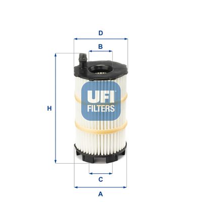 Масляный фильтр UFI 25.143.00 для AUDI R8