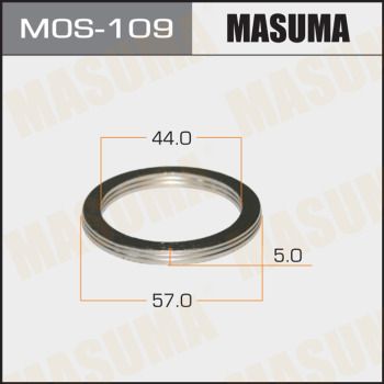 MASUMA MOS-109 Прокладка глушителя  для TOYOTA VISTA (Тойота Виста)