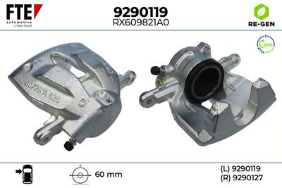 спирачен апарат FTE 9290119