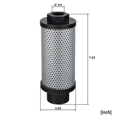 Filtru, sistem hidraulic primar MANN-FILTER HD 8036