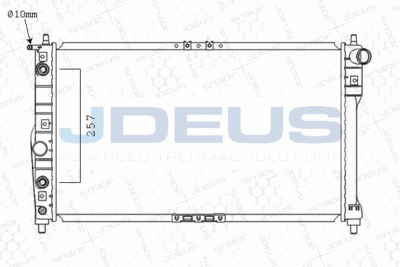 RADIATOR RACIRE MOTOR JDEUS M0560240