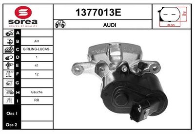 BREMSSATTEL SNRA 1377013E