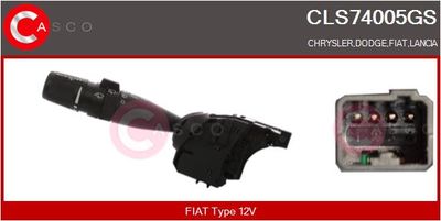 Выключатель на рулевой колонке CASCO CLS74005GS для DODGE JOURNEY
