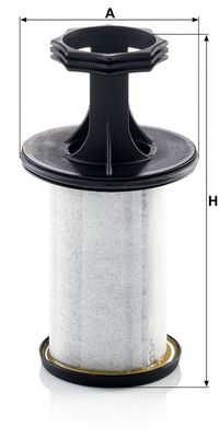 Carterontluchtingssysteem filter past: LIEBHERR A900 C, A900 C ZW, A904 C, A954C, L538, L542, L550, 30, 35H, R906 ADVANCED, R906 CLASSIC, R916 CLASSIC, R934 C, R944C, R954C