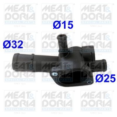 Kołnierz płynu chłodzącego MEAT & DORIA 93122