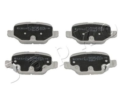 Комплект тормозных колодок, дисковый тормоз JAPKO 510214 для FIAT PANDA