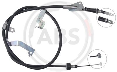Тросик, cтояночный тормоз A.B.S. K17481 для HYUNDAI SANTA FE