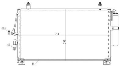 KONDENSATOR KLIMAANLAGE